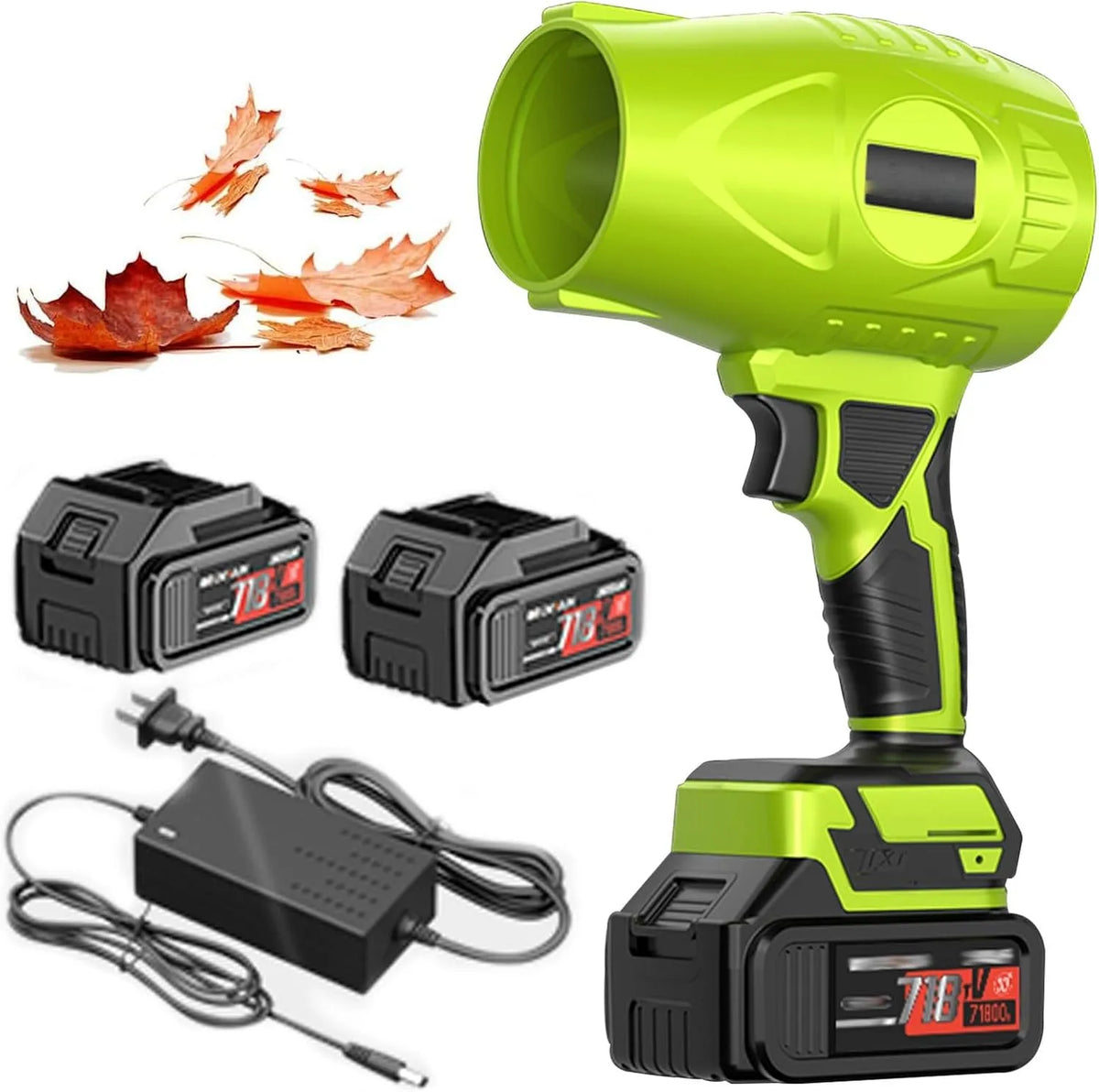 Bladblazer, 70 Mm Turbojetblazer, 58.000 Tpm, Winddruk van 1700 G, Mini-turboventilator, Regelbare Snelheid