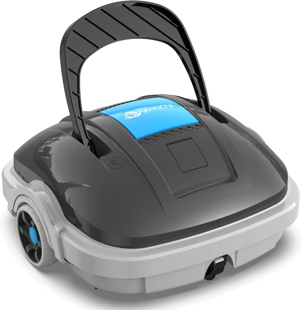 Robot, WINNY zwembadreiniger Winny 200 Max Zwembadrobot, automatisch parkeren donkergrijs