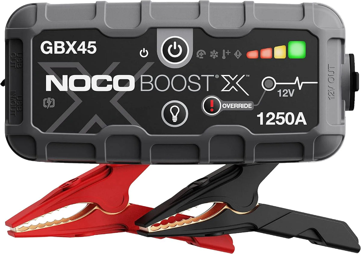 Lader, GBX45, 1250A, 12V, 6,5L, 4,0L, USB, Startbooster, Jumpstarter