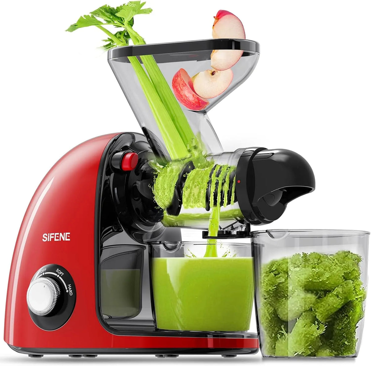 SIFENE Koudpers met 90 rpm, 72 uur, 150 W, 60 dB, 60 seconden en geluidsarme werking