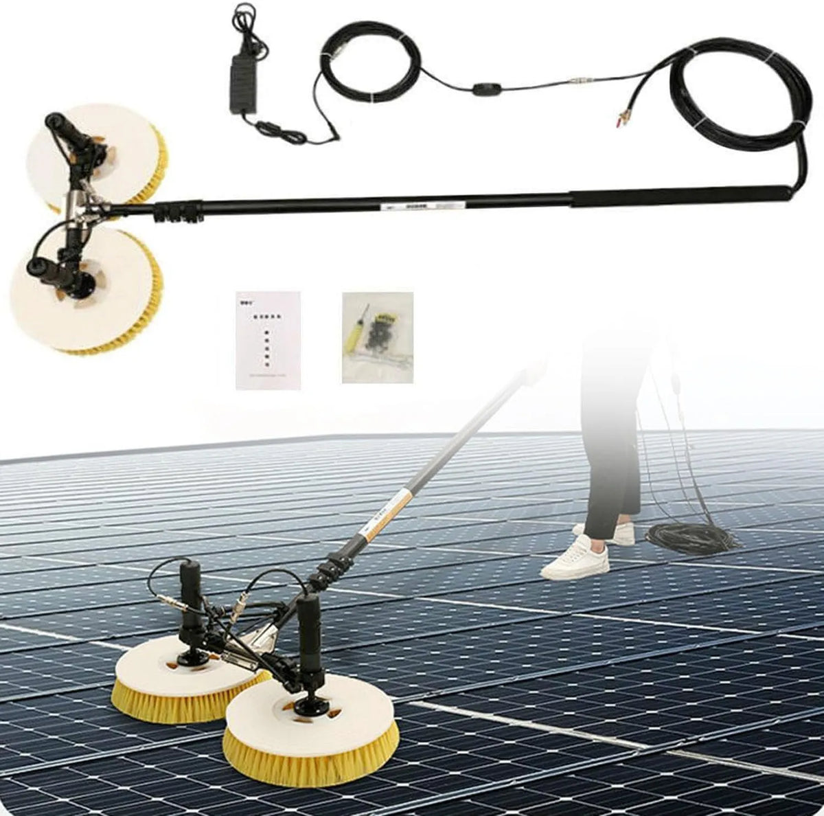 Apparaat met 100 V, 240 V, 65 cm, 1,5-3 l, 40 mm, zonne-energie, sproeifunctie en aluminium