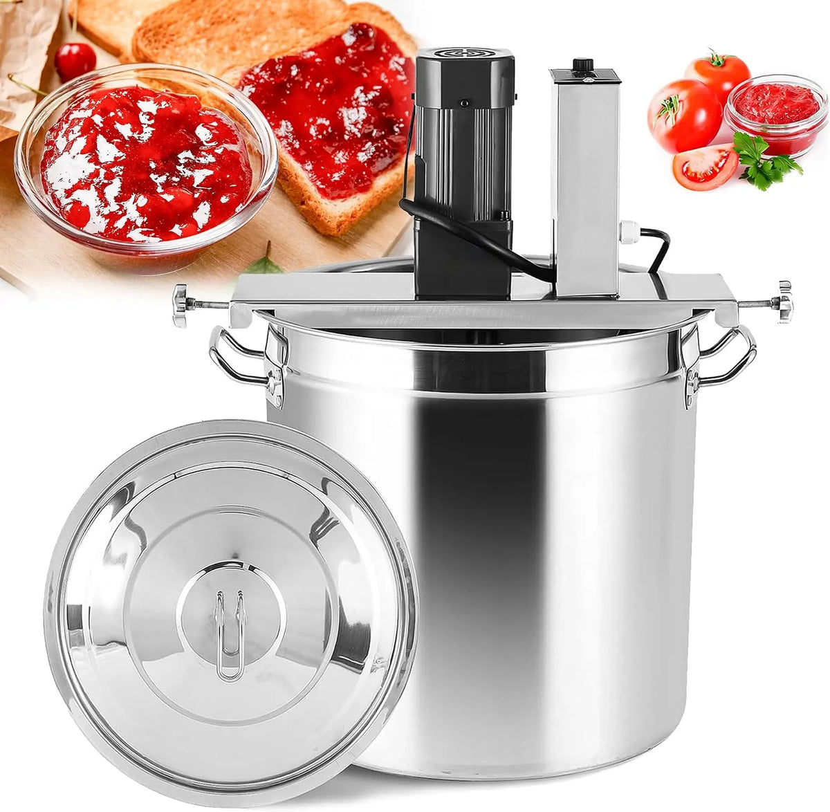 Jam Mixer Machine, one-touch werking voor soep, pap en voedselbereiding Model 30, saus, drank