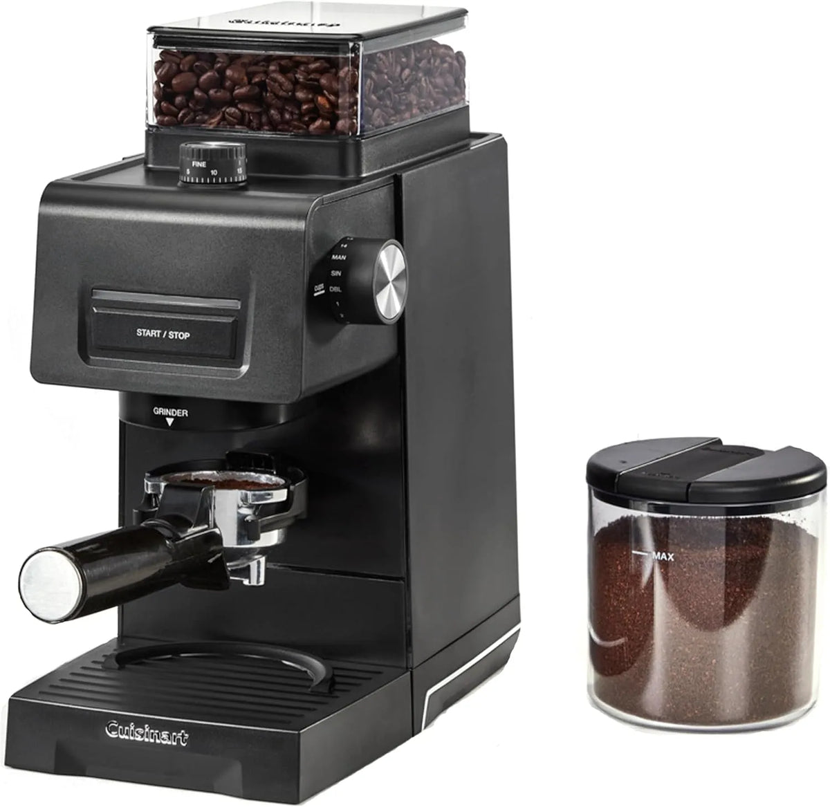 Cuisinart Kegelmaler voor espresso en filterkoffie met 225 g