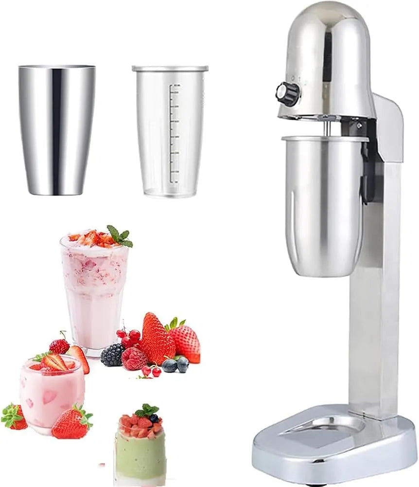Machine met 600 Ml, 18000 Rpm, 2 Snelheden en RVS, Met 2 Kopjes Van 2 * 600 Ml