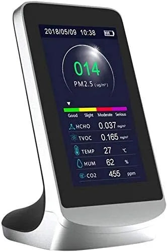 Luchtkwaliteitsmeter C20 met 4.3 inch, 5V, USB en digitaal display