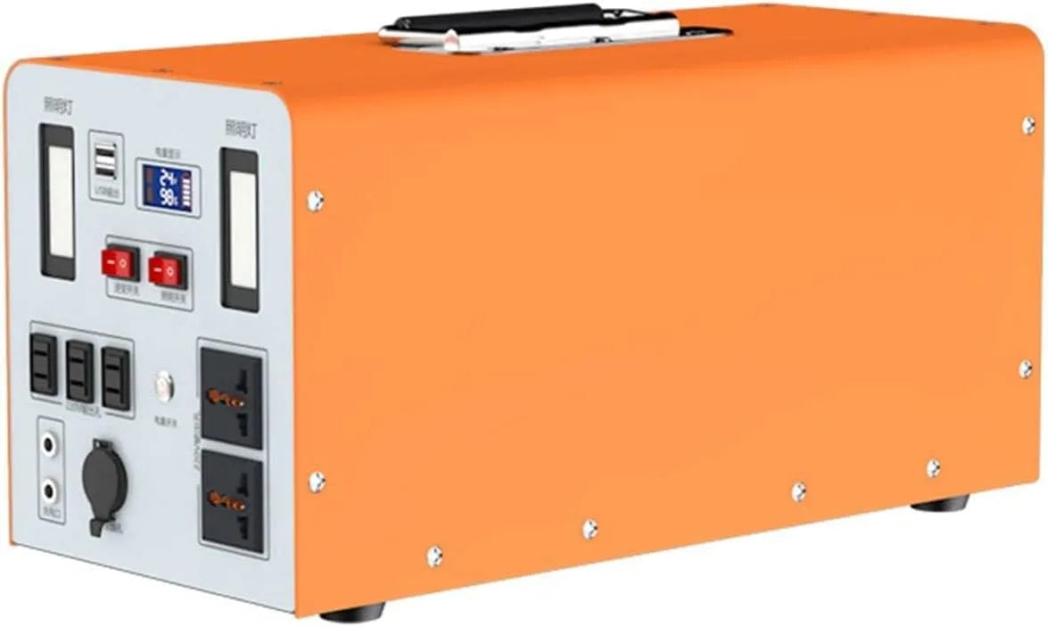Zonnegenerator 2000 W draagbaar energiestation 2123Wh met 2000 W, 220v en zonne-energie