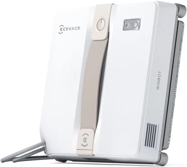 Ecovacs Raamreinigingsrobot met 30 cm, 50 - 80 mm, 4 mm, 50 mm, obstakelvermijding en beige