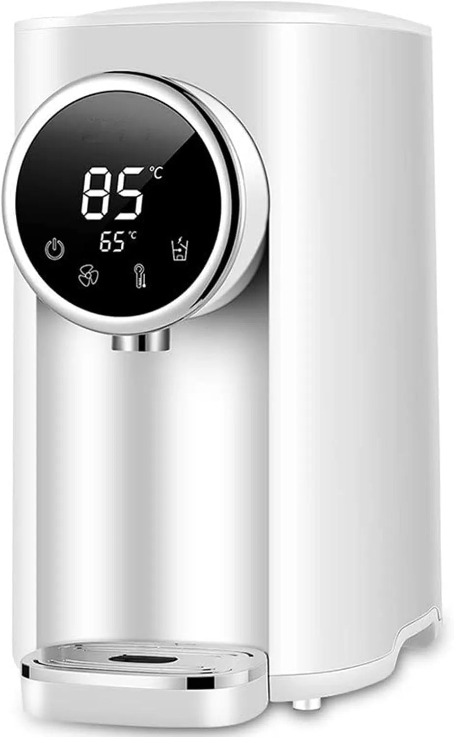 Waterdispenser, watertank van 4,8 liter, instelbare temperatuur, oververhittingsbeveiliging, Wit