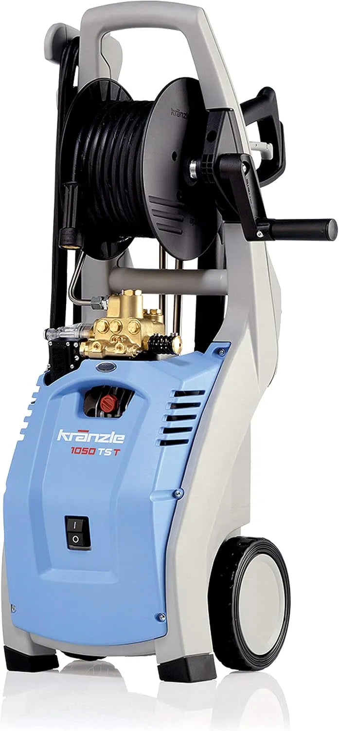 Kränzle Reiniger K1050TST met 130 Bar, 150 bar, 7,5 l, 450 l, 2,2 kW, 230 V, 2.800 rpm en aluminium