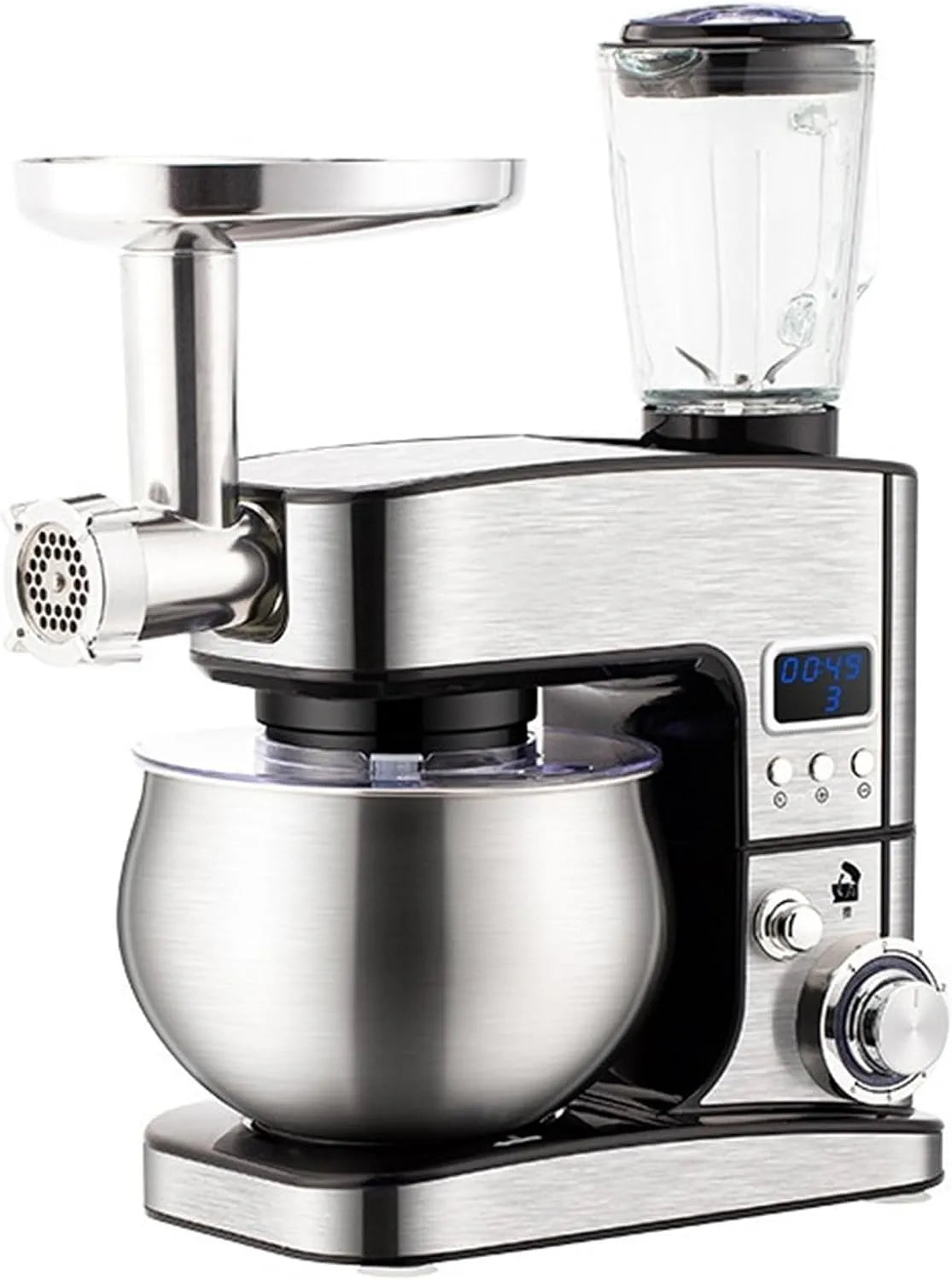 Machine Set15 met Multifunctionele Chef-kokmachine, Intelligent Timing RVS Voor bakken Set15, Volautomatische Desktop-huishoudelijke Deegmixer
