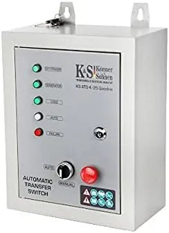 Generator, 50 A, 230 V, K&S Könner&Söhnen KS ATS 4/25 Gasoline, automatische omschakeling 230 en 400 V