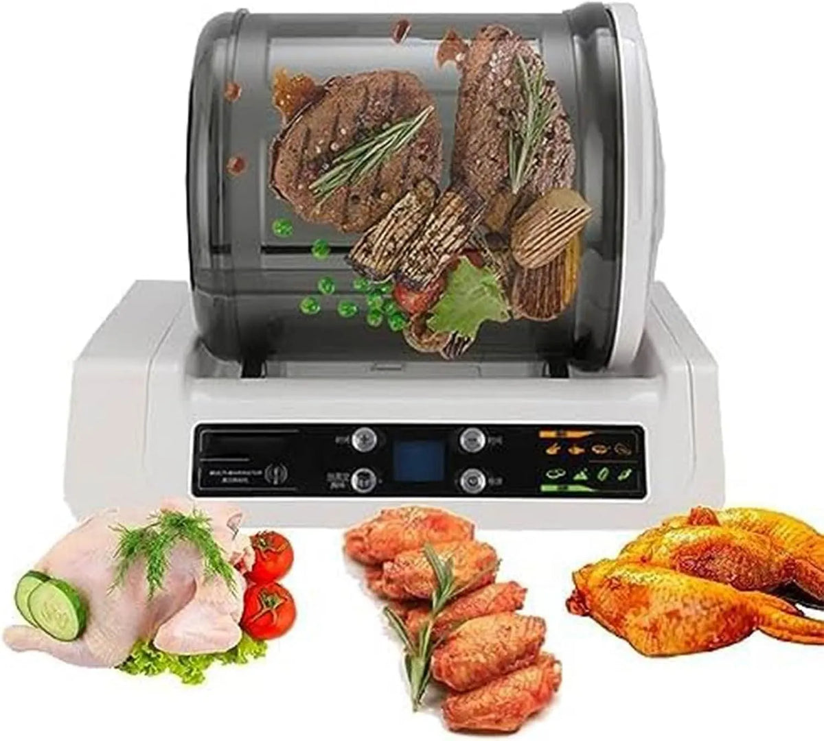 Machine met 7L, 10 uur, 220V, 60Hz, 4 W, 45Kpa, 1.5L en transparant
