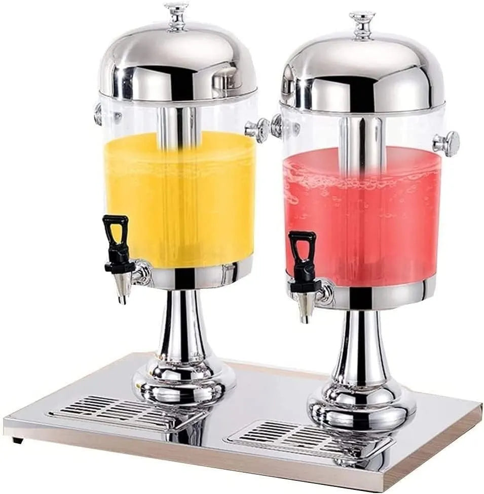 Sap Automaat Machine met 16L, 57 x 35 x 60cm, 24 uur en RVS, Bier Dispenser Drank Dispenser Dubbelklik Sap