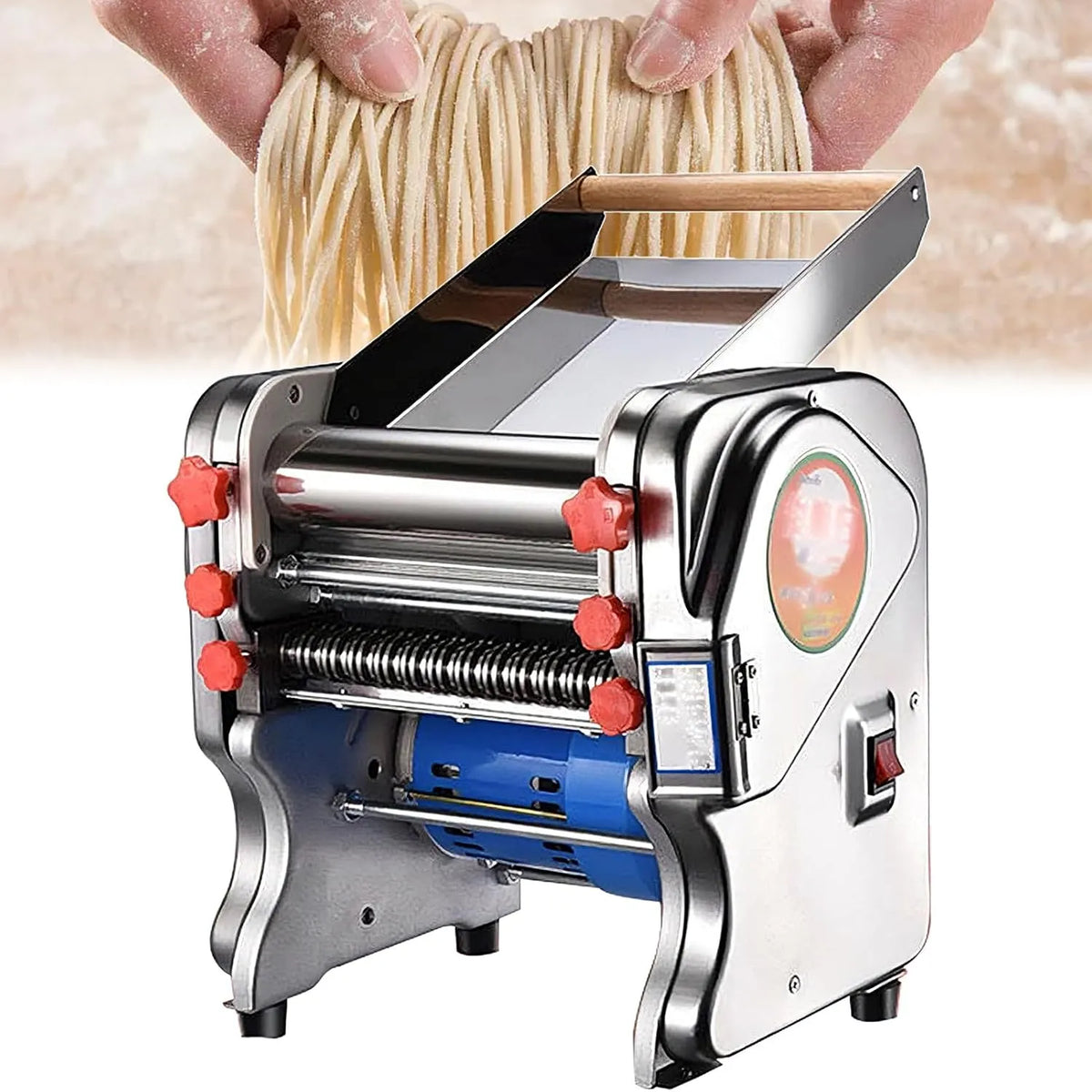 Machine met 220 V, 550 W, 0,3 - 5 mm, 15 minuten, 2-in-1 en RVS