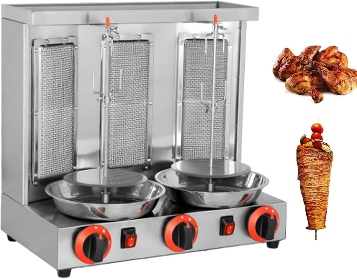 Inbouwoven met 300 x 300 x 490mm, 110V, 24 uur, RVS, zwart en zilver