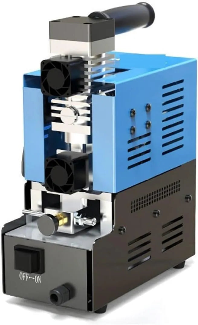 Pomp met 24 x 21 x 12.5 cm, 25A, 12V, 250 W en aluminium, Legering Luchtpomp Auto Hogedruk Luchtpomp 30MPa