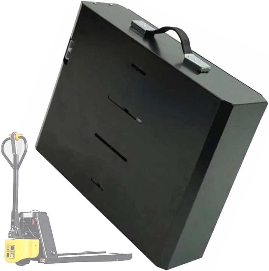 48 Volt elektrische heftruckaccu 48V LiFePO4-accu met 48V, 370 x 100 x 281 mm, 15Ah, 58,4V, 2A, 45°C en 60°C