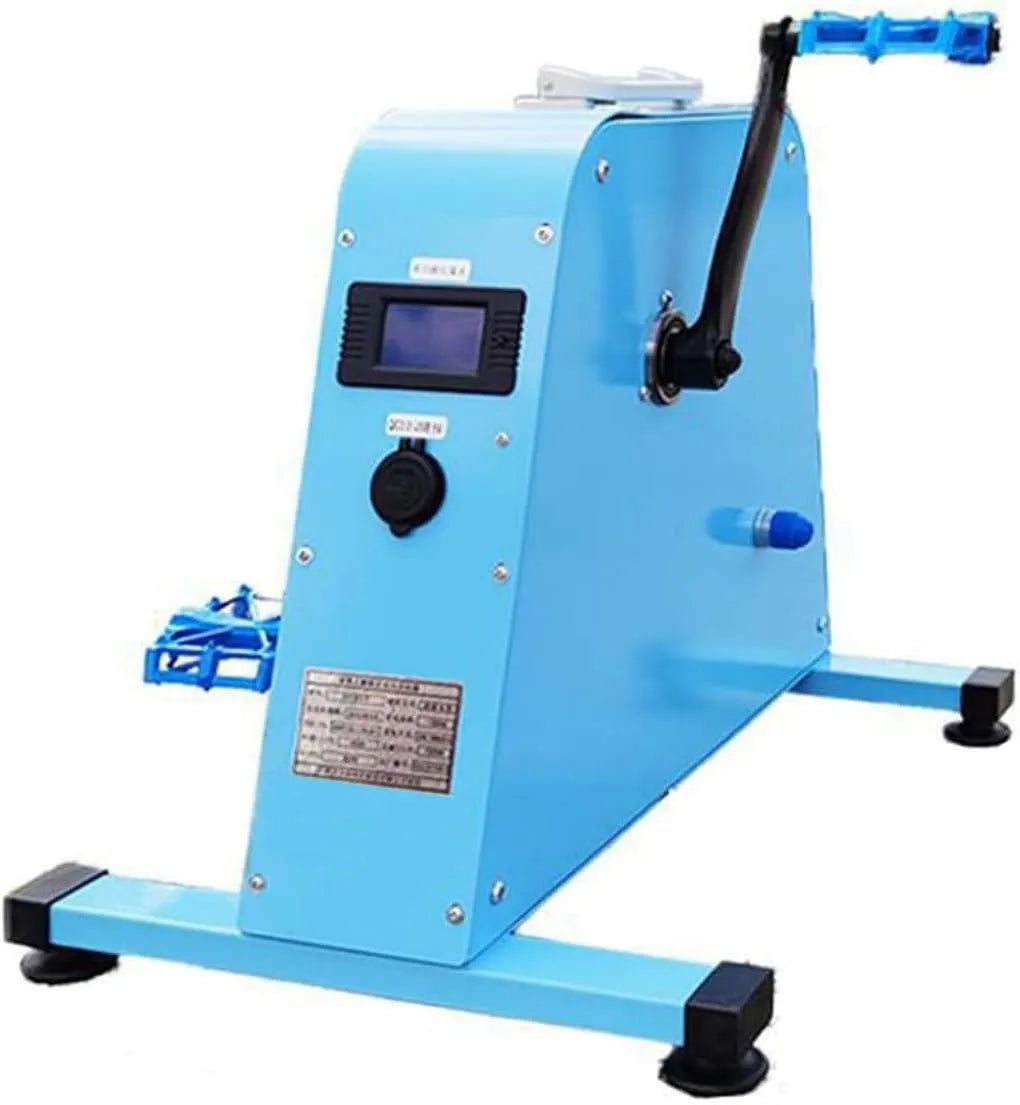 Draagbare pedaalgenerator met 350 W, 12V, USB en geluidsarme werking