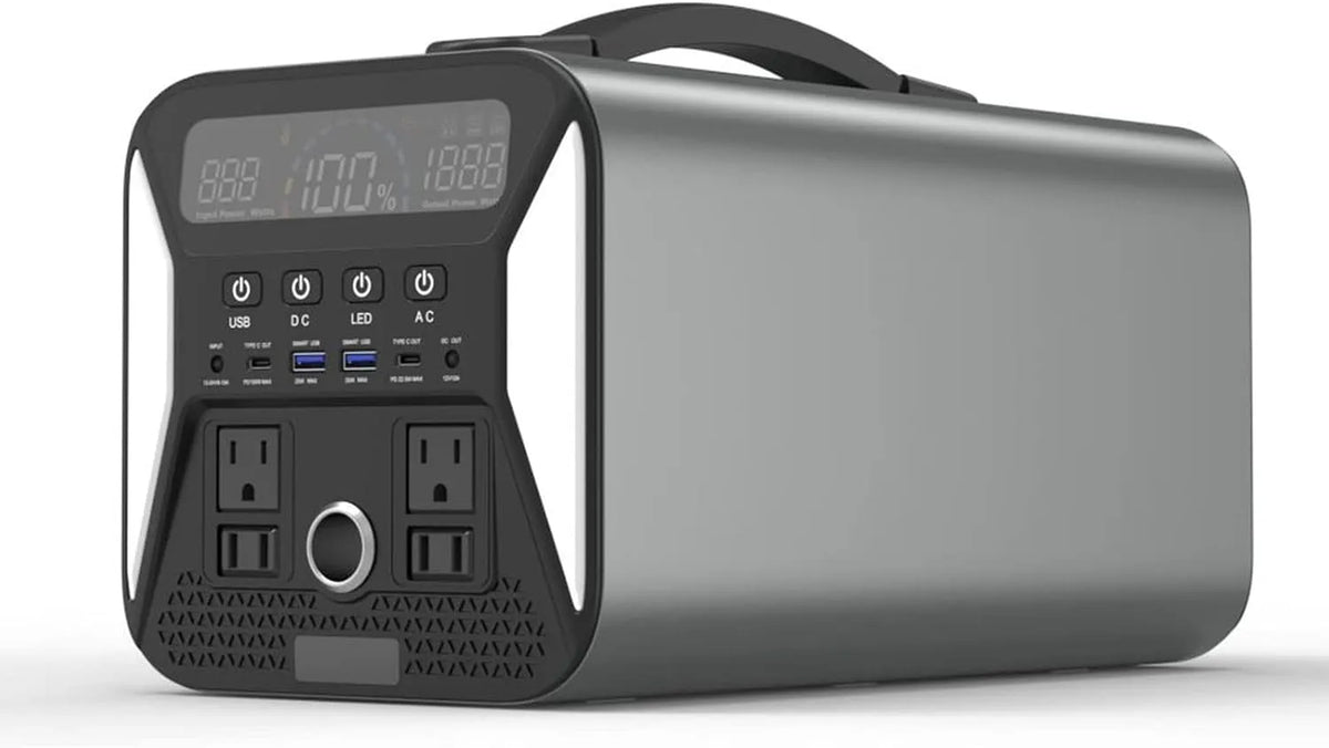 Draagbaar powerstation, 1000 W, 996Wh, zonne-energie, toepassing voor meerdere scenario's