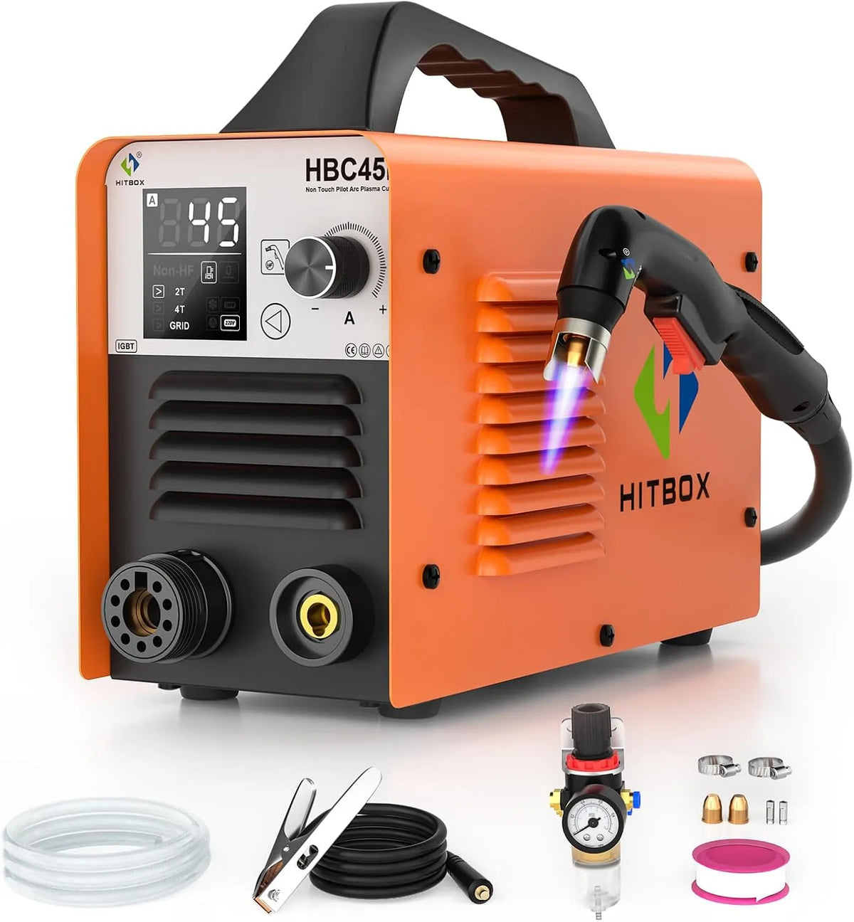 Snijder, 15 mm, 10 mm, 45 A, digitaal display, invertertechnologie