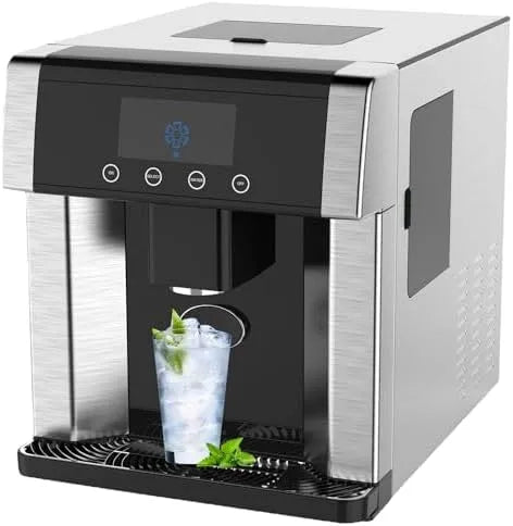 Waterdispenser, Snelle Ijsblokjesmachine Van 3 Liter Voor Thuisgebruik, Maakt 15 Kg Ijs, 3 Ijsformaten