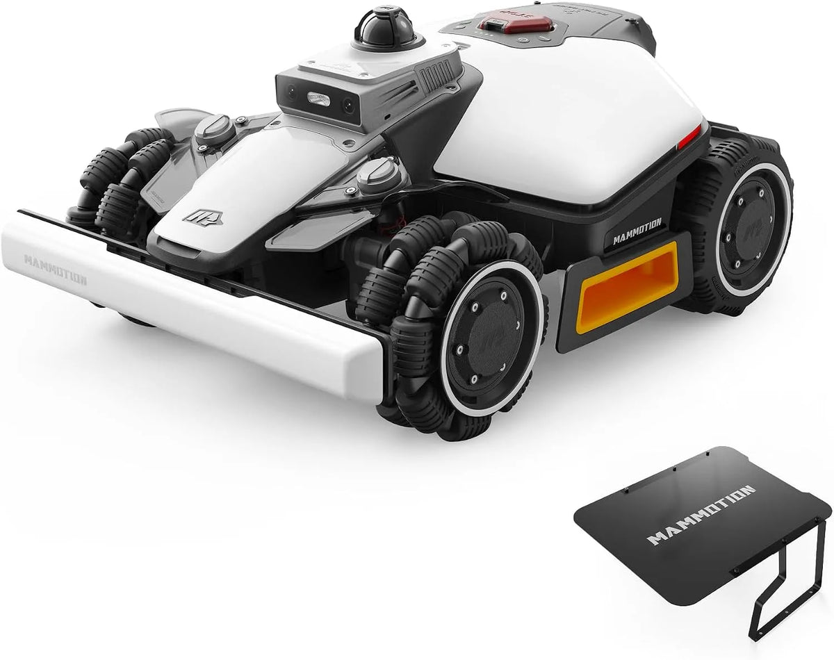 Robotmaaier, MAMMOTION LUBA mini 2 AWD 1500 Robotmaaier, begrenzingskabel, garage mini