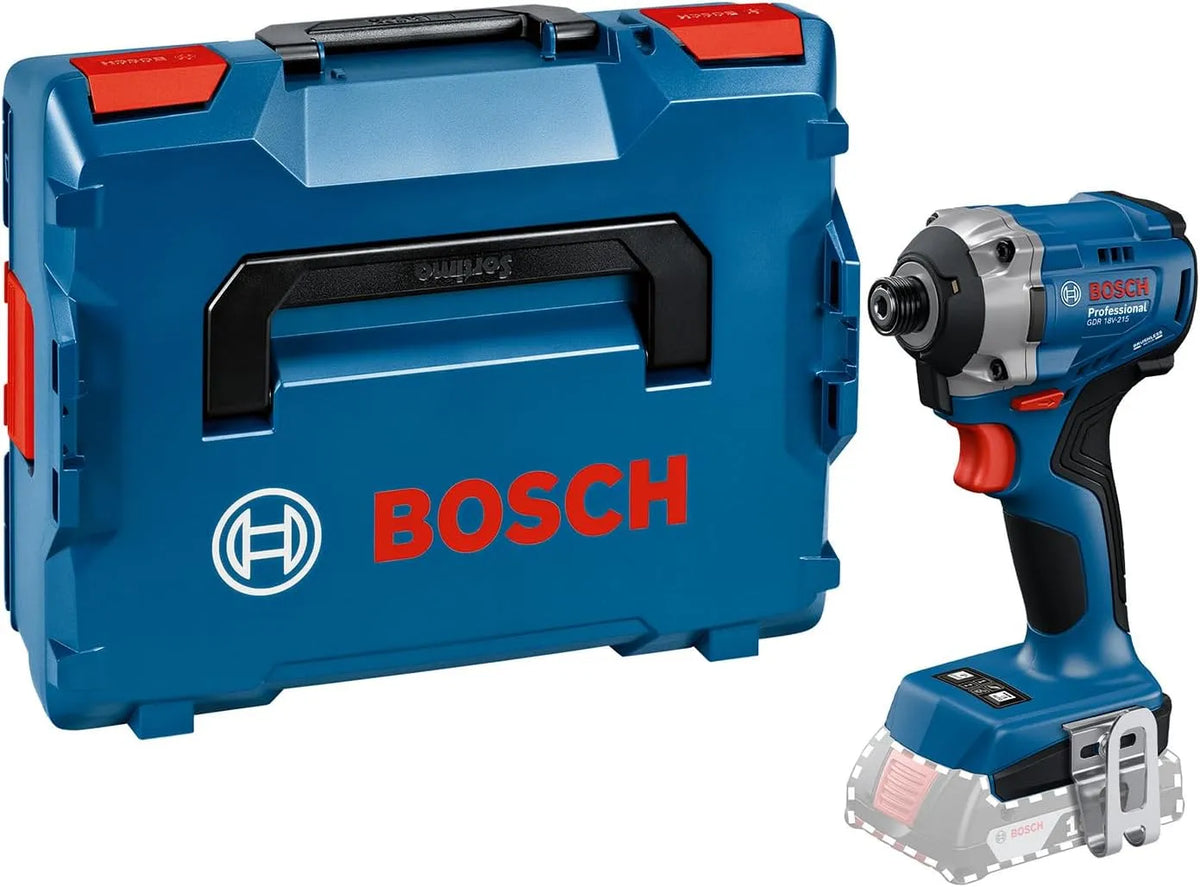 Lader, Bosch Professional, zonder accu/oplader, 18V-215 incl. L-BOXX