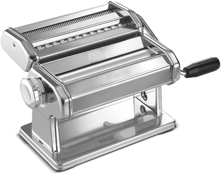 Machine, noedelsmaker voor Spaghetti Fettuccini, RVS, 6 mm