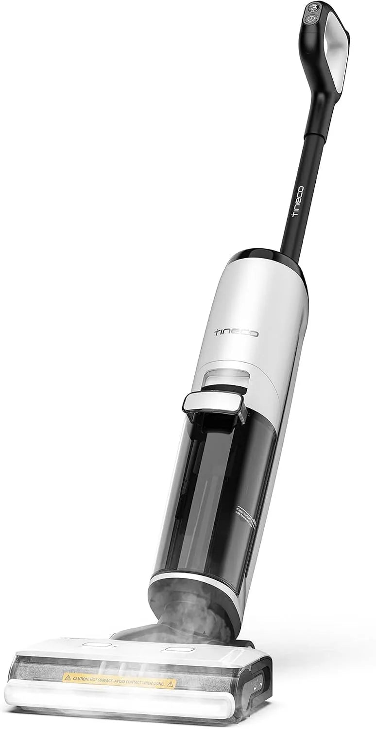 Stoomreiniger, Tineco S7, met digitaal display, zelfreiniging, randreiniging, vooruit-aandrijving, veilig voor kinderen en huisdieren, stoommop