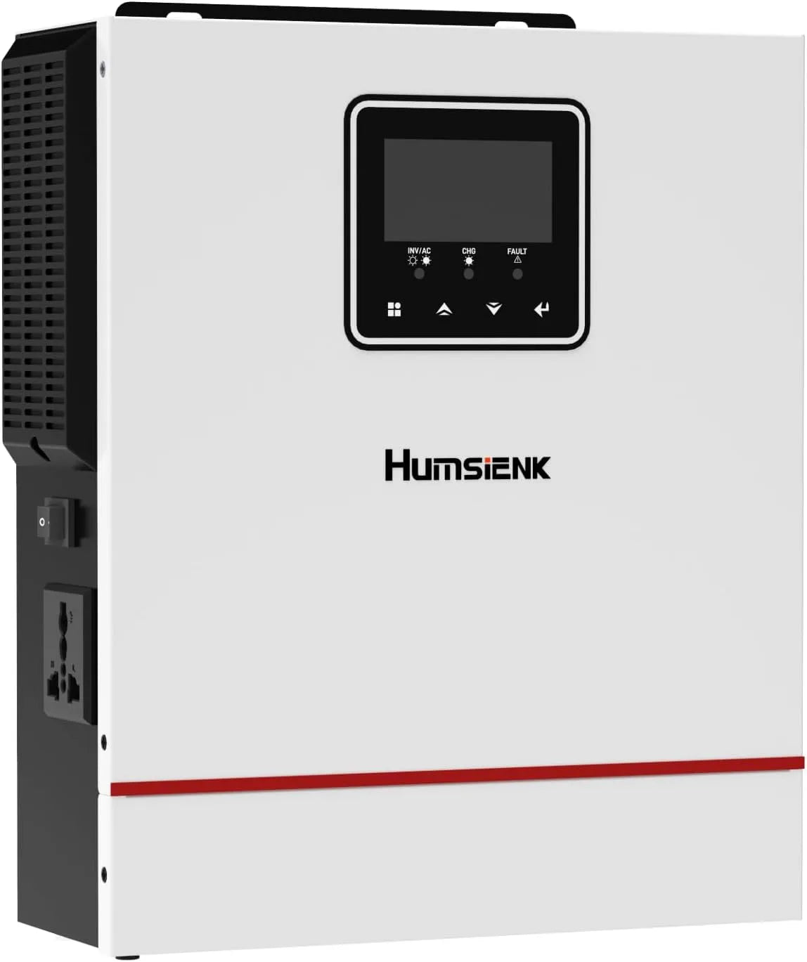 Spanningsomvormer, 1000 W, met 40 A MPPT, zonne-laadregelaar en BMS-beveiligingssysteem voor huis, vrachtwagen, 12 V DC naar 220 V/230 V AC, zuivere