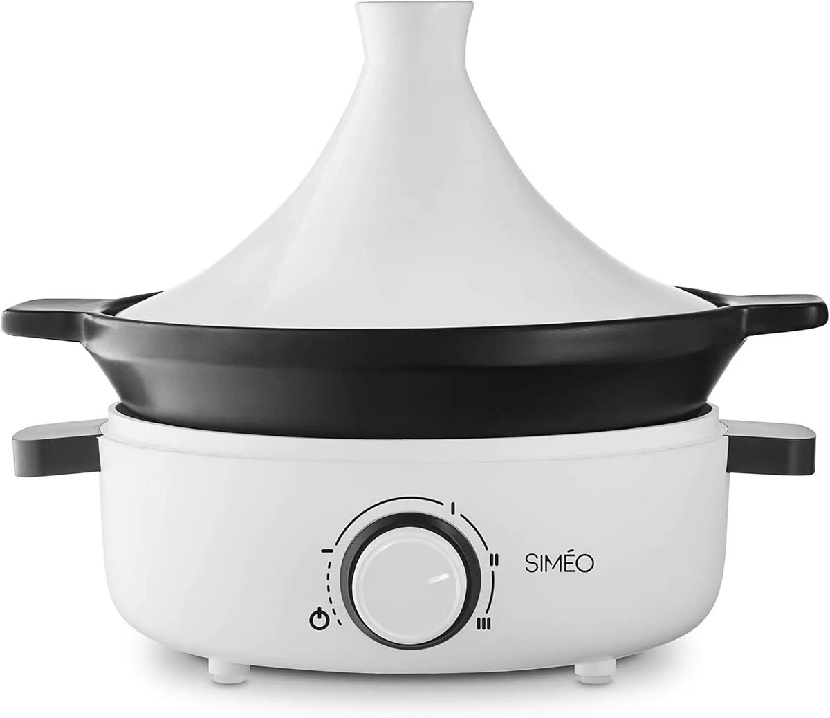 Tajine, TGC680, 1000 W, 1,8 l, die zich in het conische keramische deksel condenseert