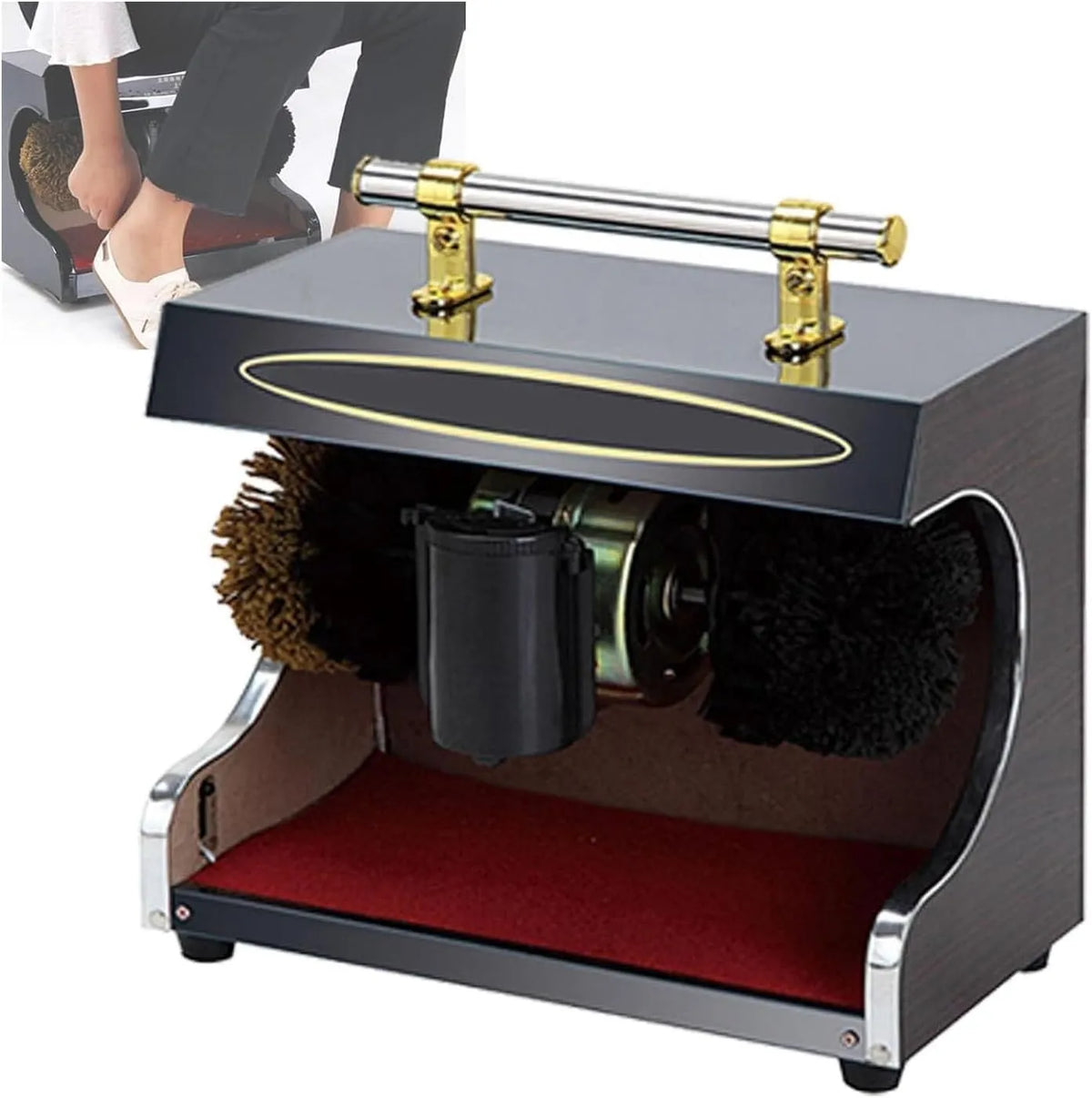Polijstmachine, Huishouden & Openbaar Gebruik Moeiteloze Schoenverzorging, Alle Materialen B