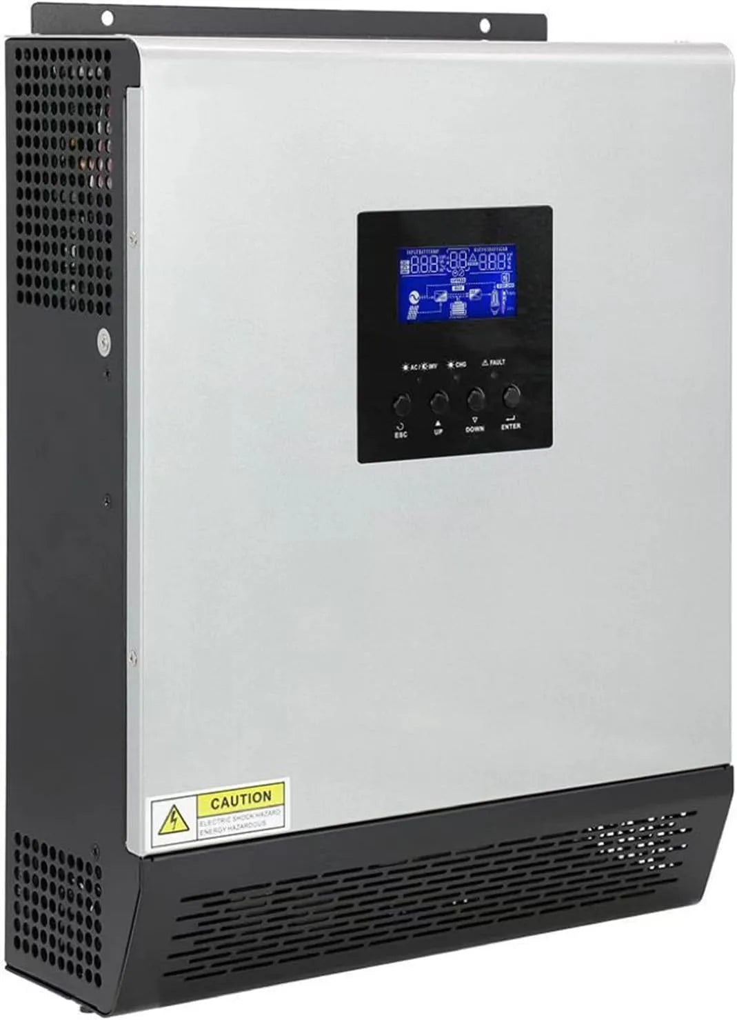 Spanningsomvormer, kva/5kva, 50a, 220v, 24v, 2400 W/4000 W Hybride Omvormer, Zonne-energie
