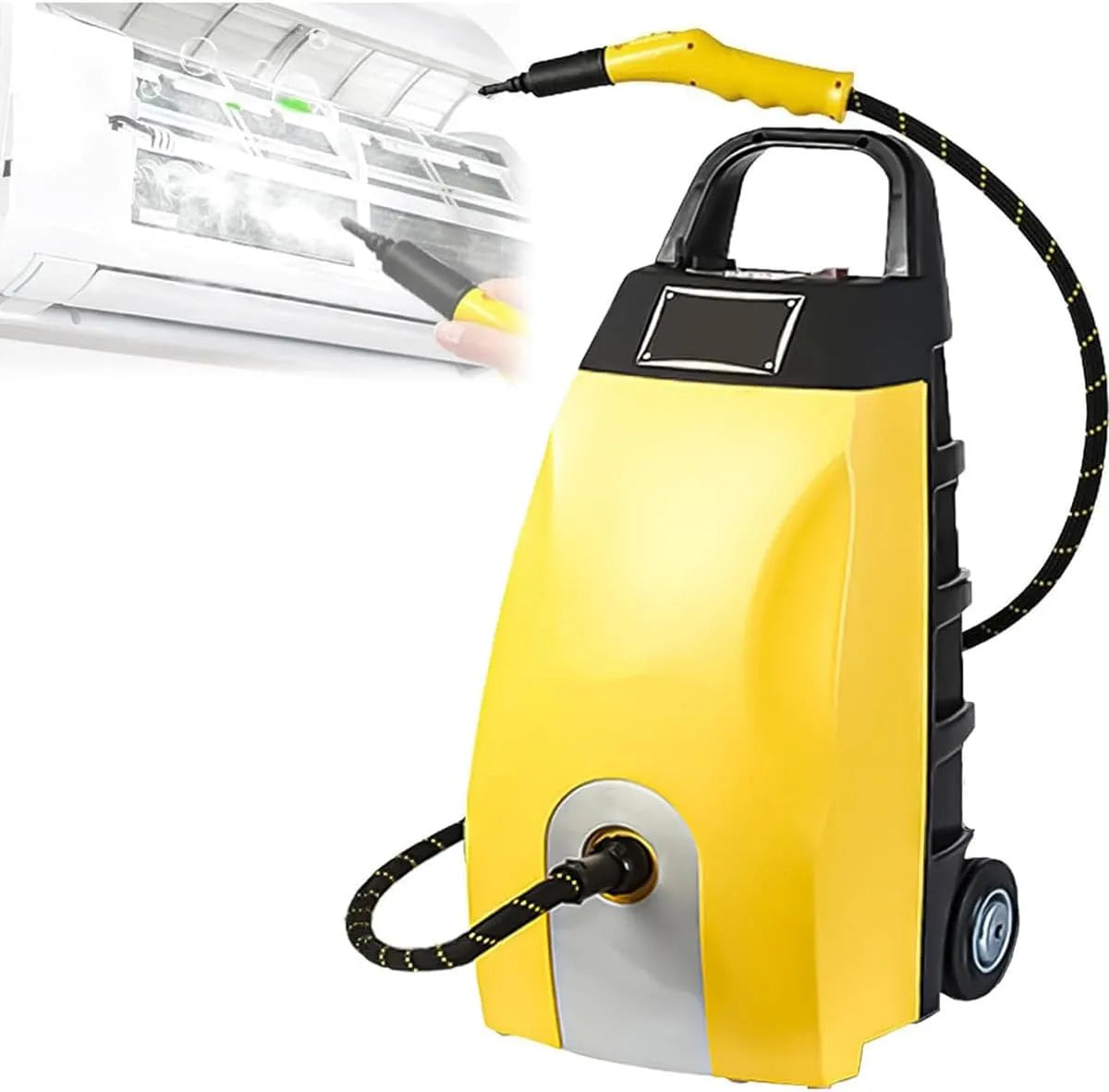 Stoomreiniger met 3,5L, 3000 W, 4-5 Bar, 150°C, 40 seconden, 110°C, 180°C en 4,0-5,0 Bar
