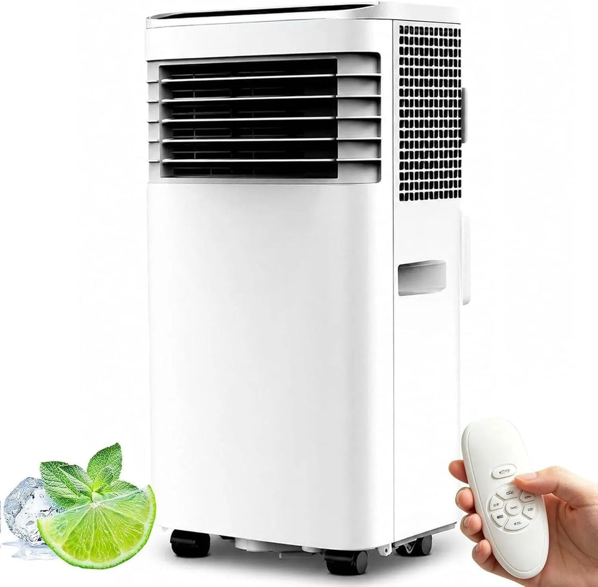 Mobiele airconditioner en Luchtkoeler, 6000 BTU, 3-in-1, 6000 BTU