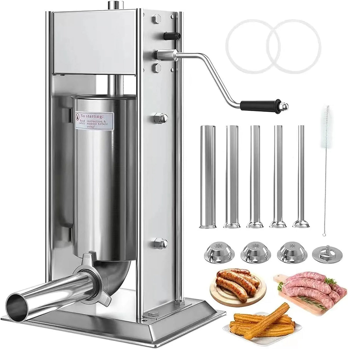 Machine met 5 l, 3L, 7L, RVS en voor thuis, Churro Maker, Verticale aanrecht Spaanse Donuts-machine