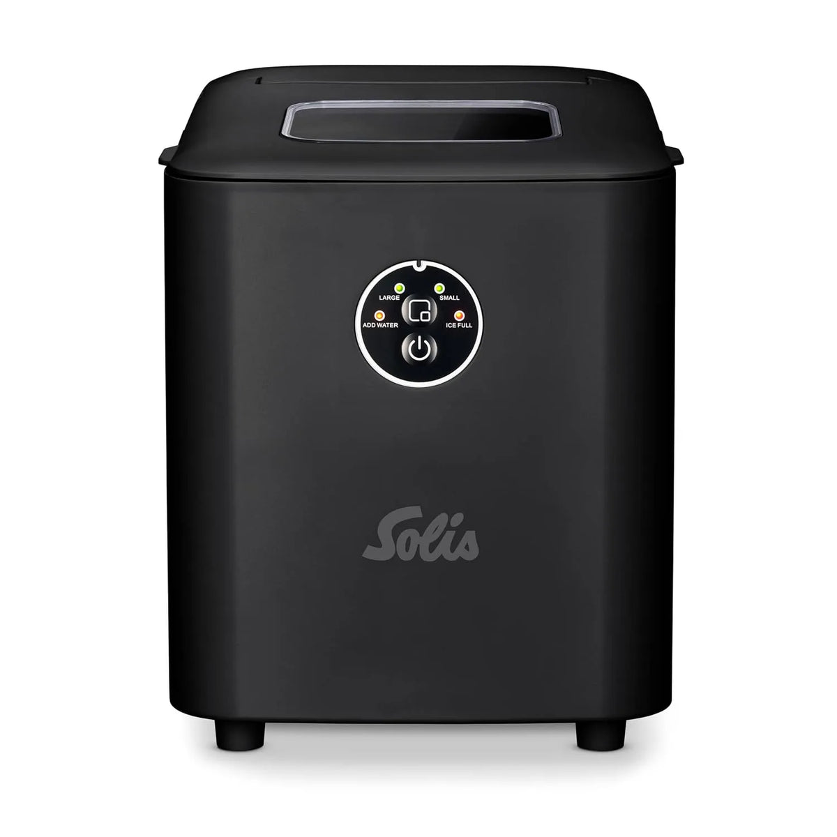 Machine met ijsblokjesmaker met instelbare ijsblokjesgrootte, kantoor, 8 ijsblokjes in 8 minuten, zelfreinigende ijsblokjesmaker voor keuken en zwart
