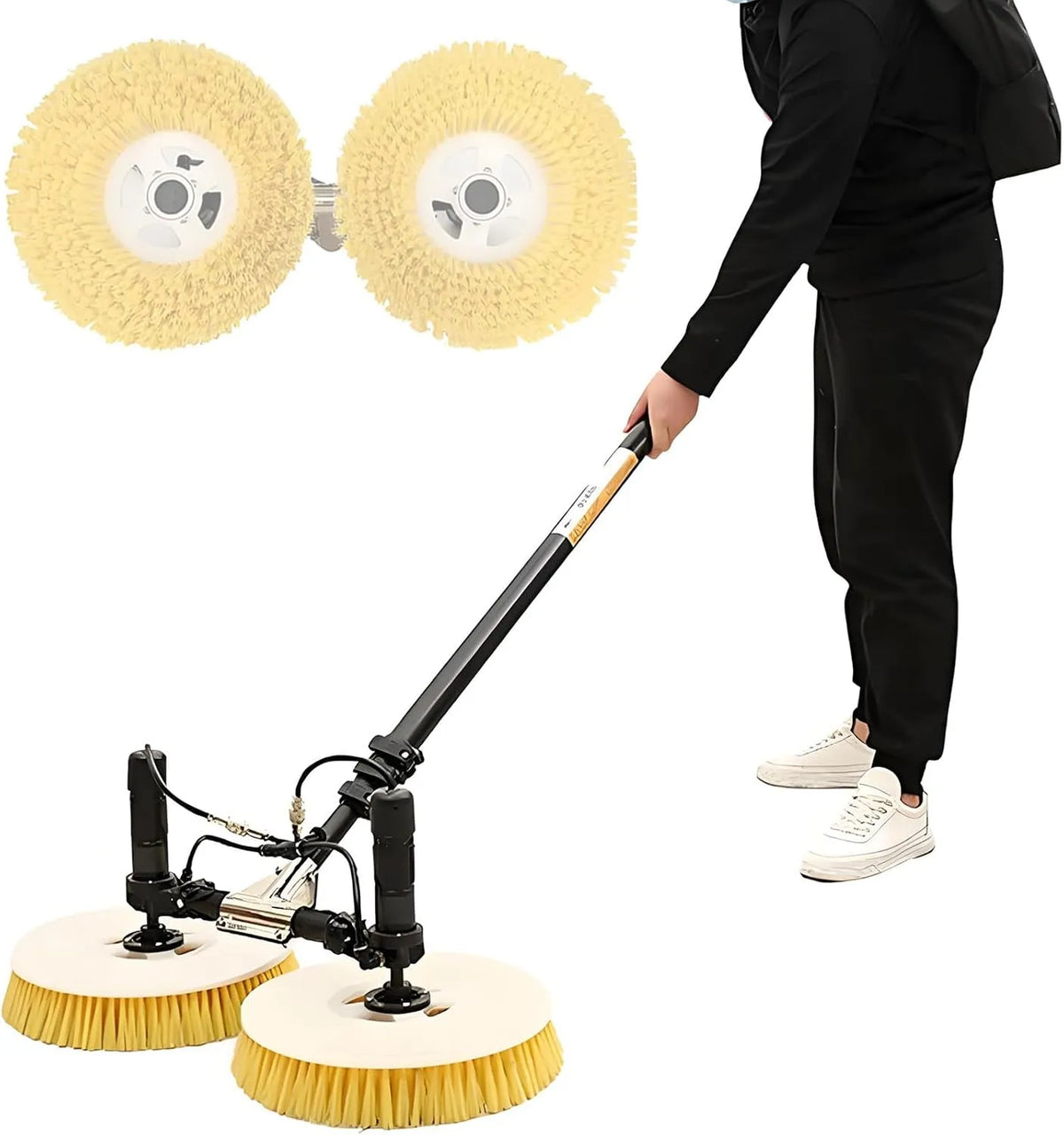 Wasmachine met 65 CM, 500-750 m2, 3500-5000 m2, 8 uur, 40 mm, 1,5-3 l, RVS en complete onderhoudsset