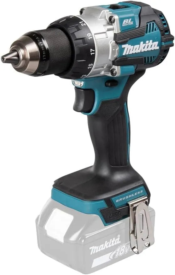 Makita, Klopboormachine, DHP489ZJ, 18V, 13 mm, 2 snelheden, aluminium