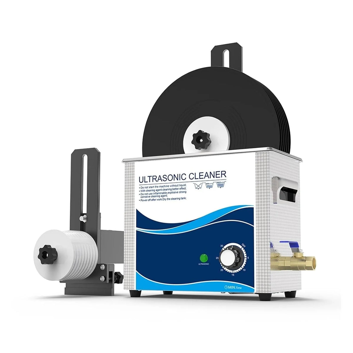 Ultrasoonreiniger, 6.5L, 6rpm, 180 W, Timer, Ultrasoon reiniger