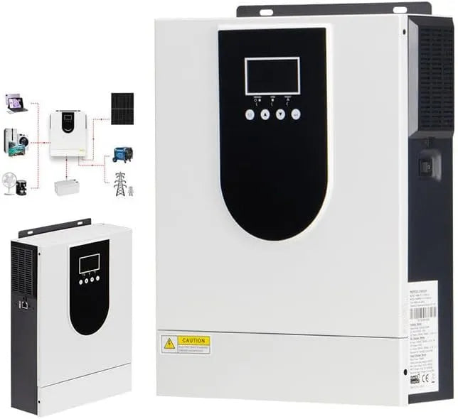 1kw-10.2kw Zonne-Hybrideomvormer Smart App-Bediening, 1kw-10.2kw Zonne-Hybrideomvormer DC24V-1.5KW, 12-48v Naar 220v En Ingebouwde 40-160a