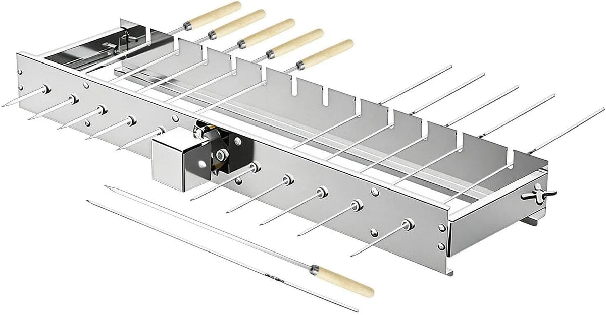 Barbecue met 60 x 16,5 x 7 cm, 1-2 cm en voor buitengebruik