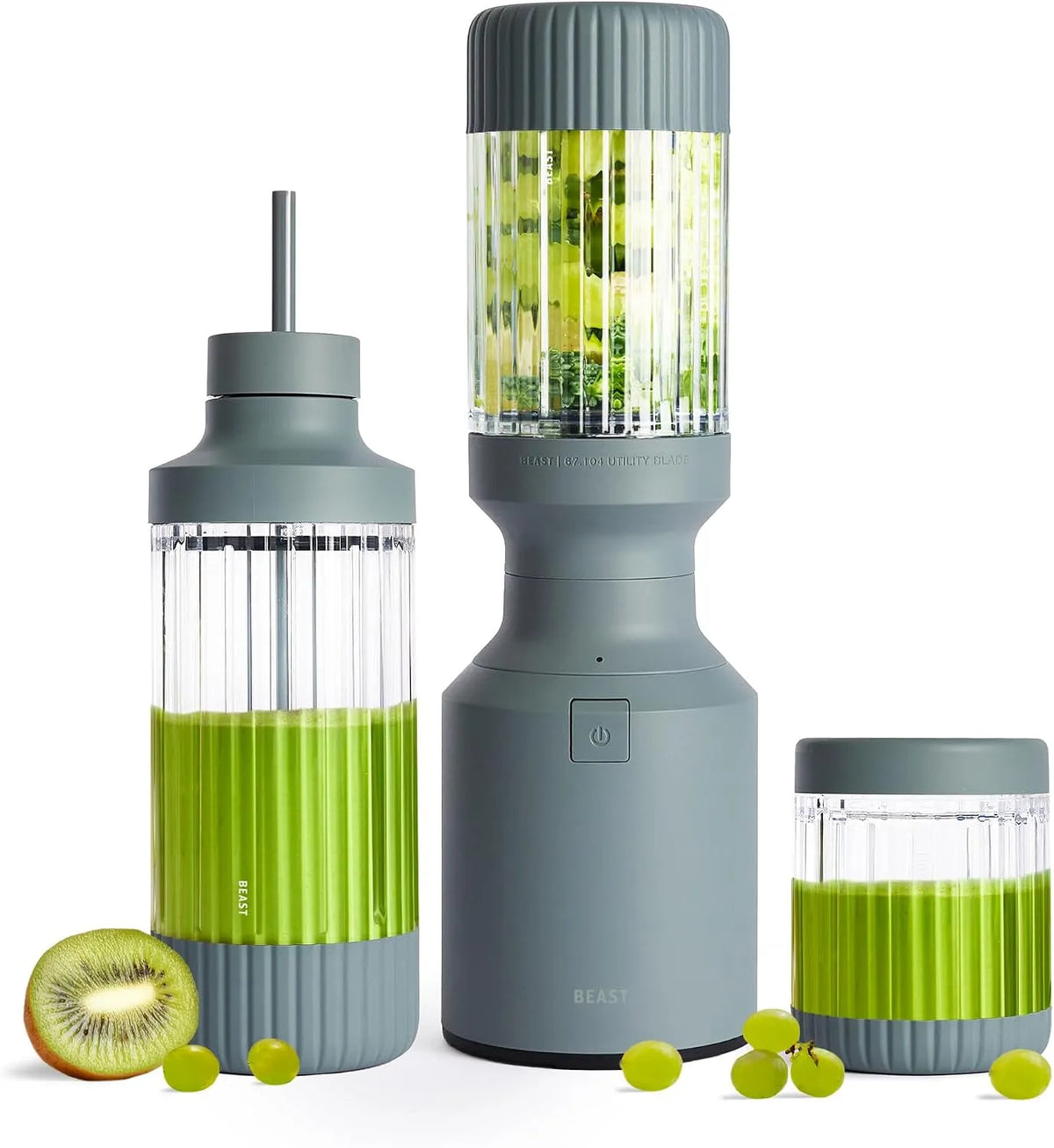 Blender met 850 W, 785 ml, 615 ml, 640 ml, 500 ml, 415 ml, 325 ml en RVS