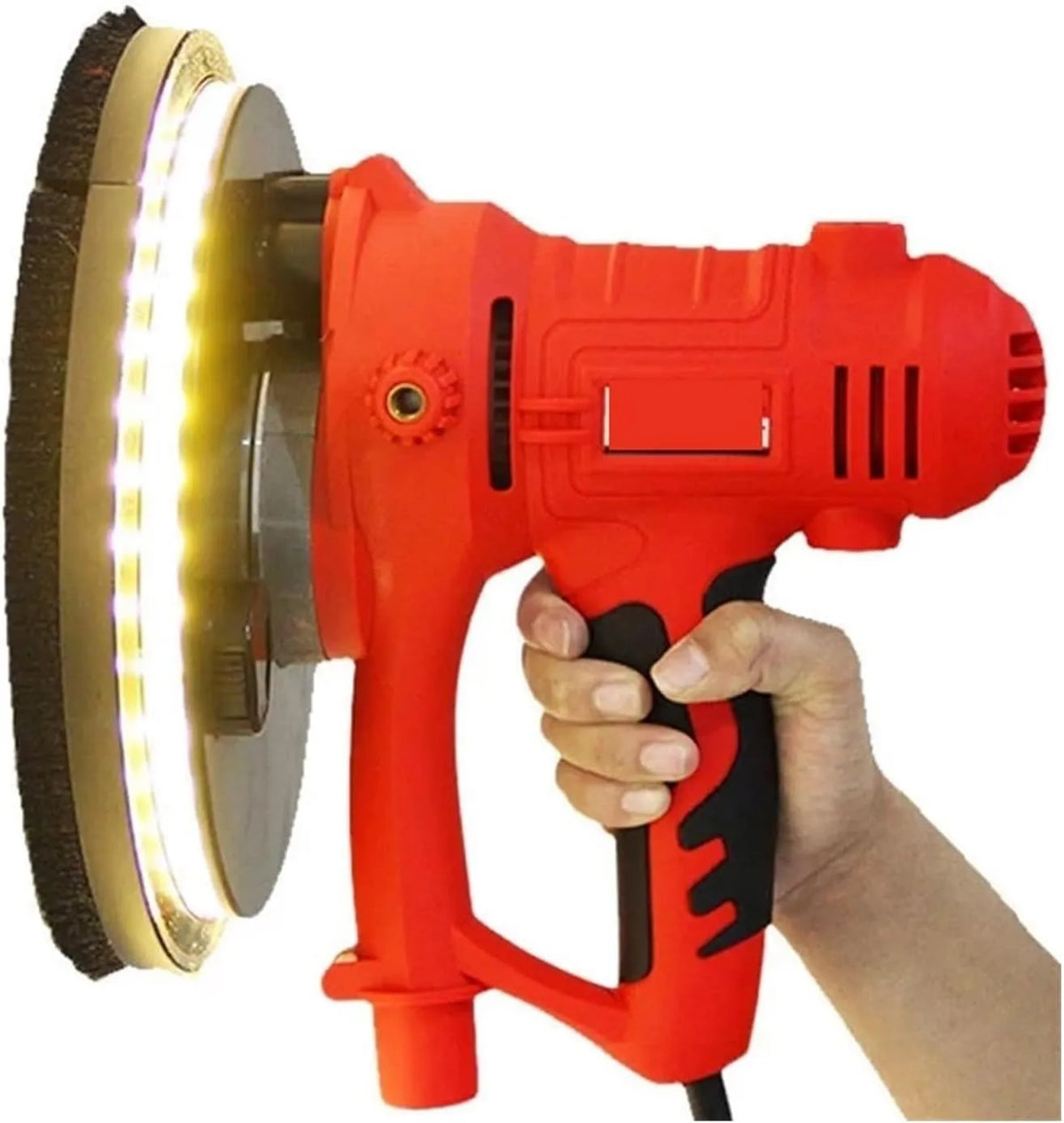 Haakse slijper, Led dubbel licht Slijpmachine Grinder voor, huisdecoratie