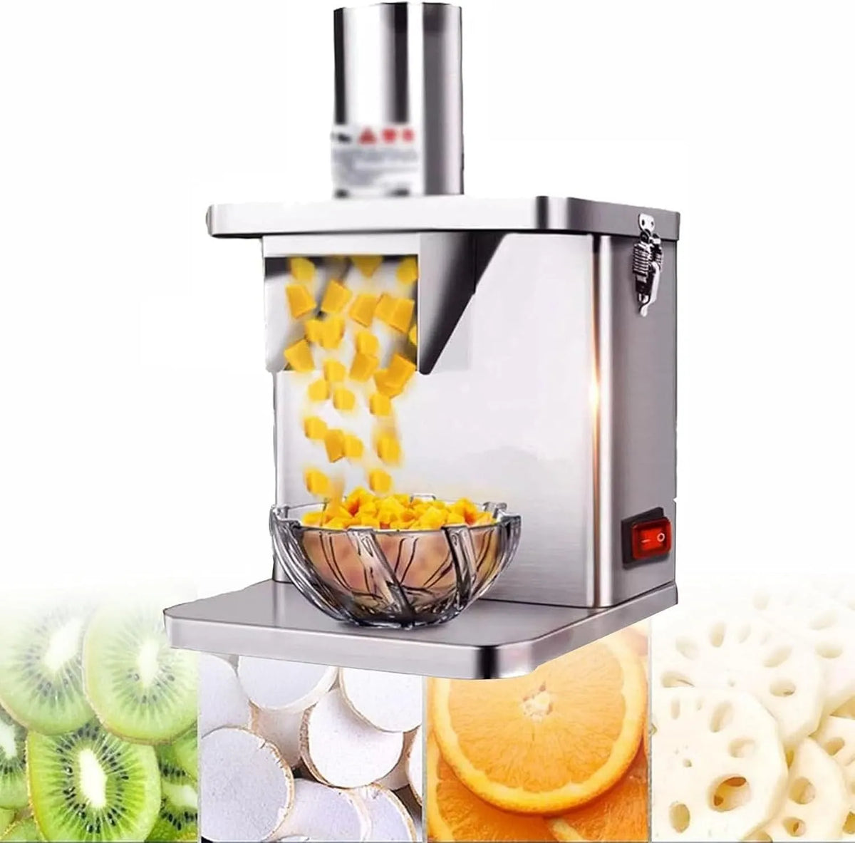 Machine, Vleessnijmachine 850 W, Vleessnijmachine 850 W, Automatische Vissnijder Filet Gehakt Snijmachine Multifunctionele Vleessnijmachine