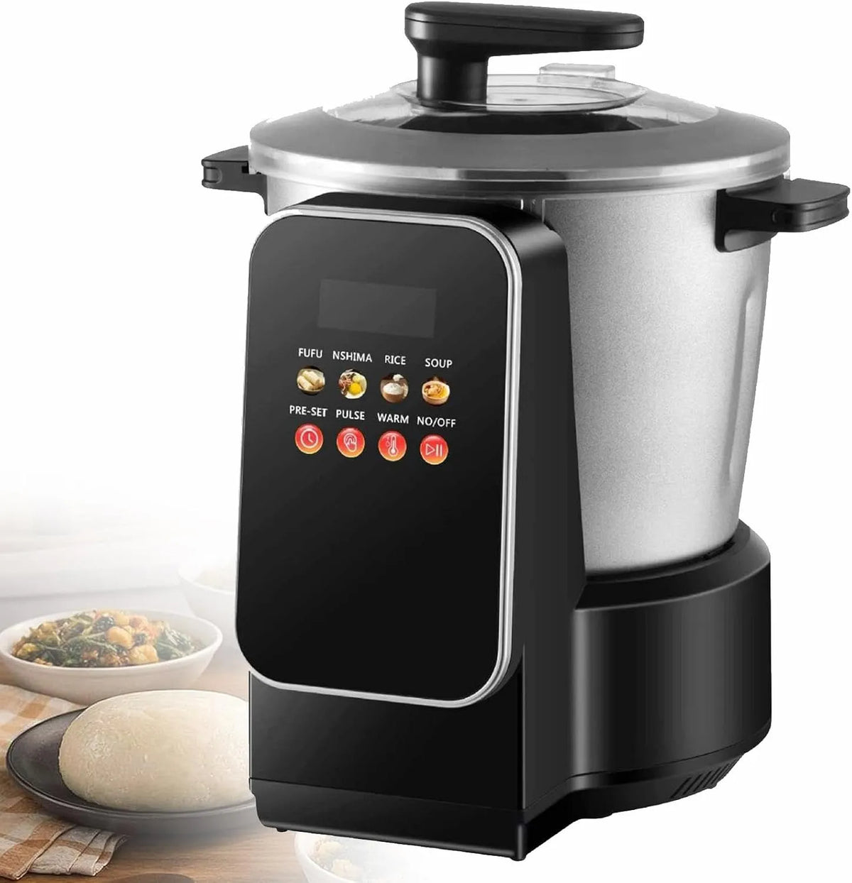 Slimme Automatische Machine met 6 L, 212 x 269 x 225 mm, 8,35 x 1000 mm, 900 W, 110V, 8,86 inch, 1-3 cm en 24 uur