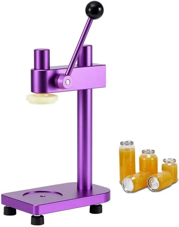 Handmatige inblikkende machine met 5,5 cm, 10 x 24,5 x 34,5 cm, 2.5KG, aluminium en zonder netstroom