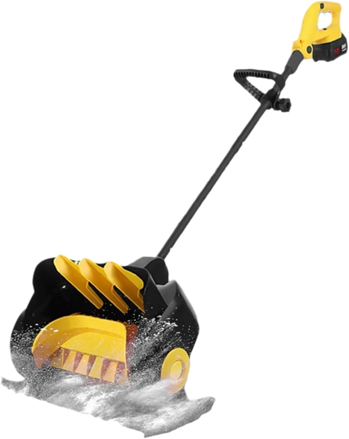 Sneeuwschuiver, 21V draadloze elektrische, 41 cm, voor patio oprit