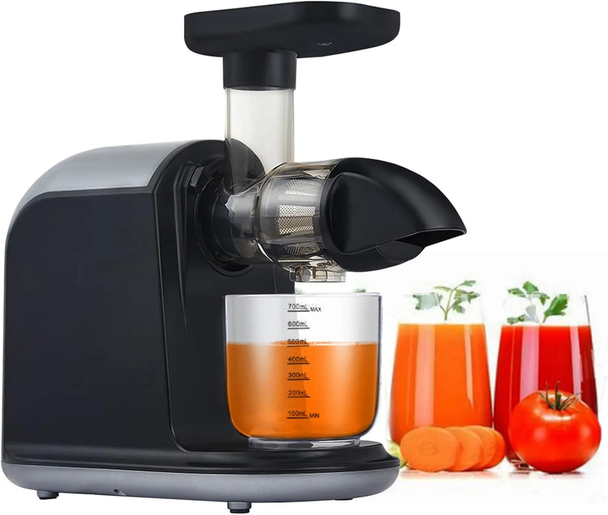 Commerciële Cold Press Juicer met 80 RPM, 20 minuten en geluidsarme werking