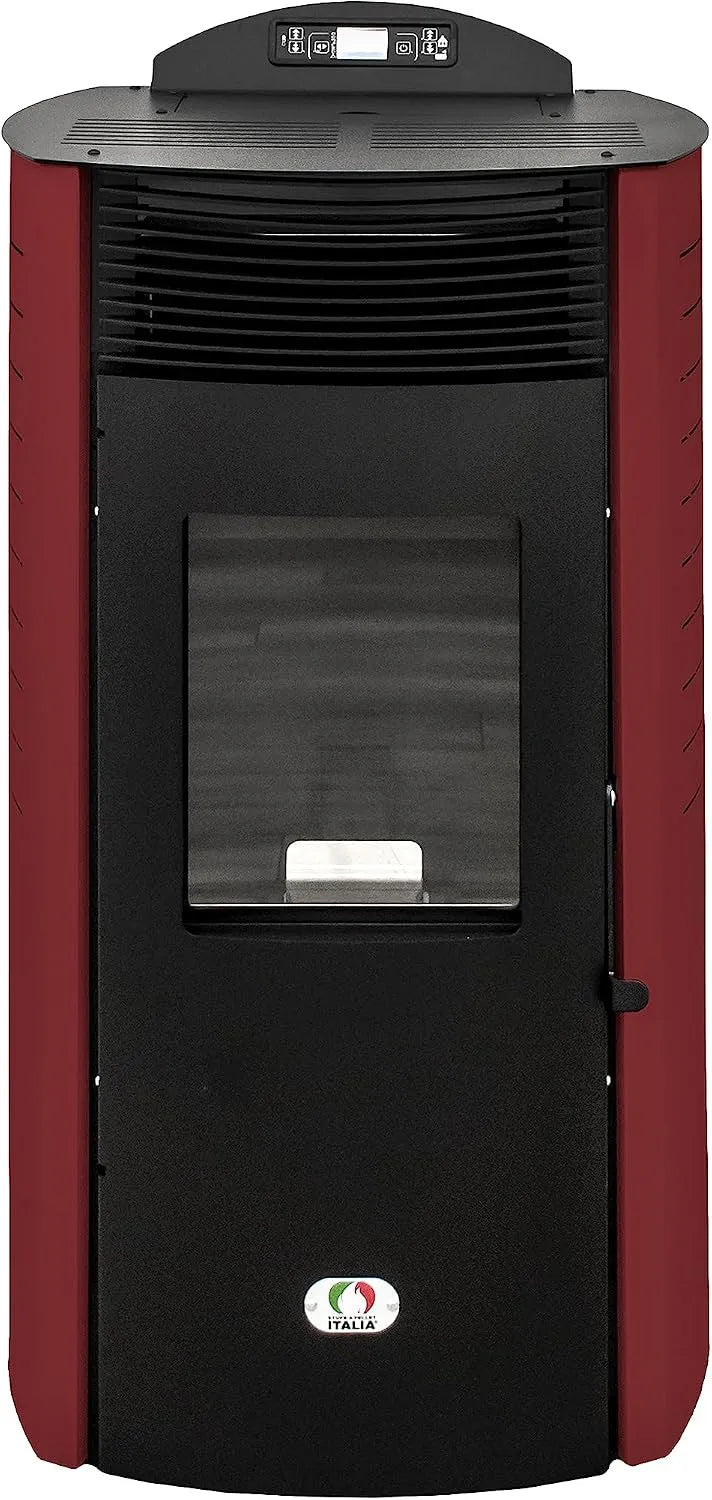 Verwarming met 15 kW, 140 m2, 30 uur, 5 snelheden, 57 cm, 14,5 kW, 5,53 kW en 80 mm